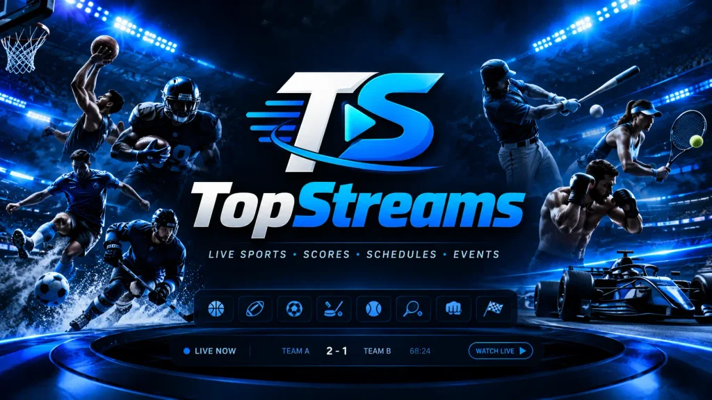 TopStreams: Live Sports, Scores and Online Events
